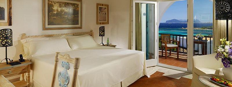 Отель Romazzino - Номер Premium Double Guest Room sea view
